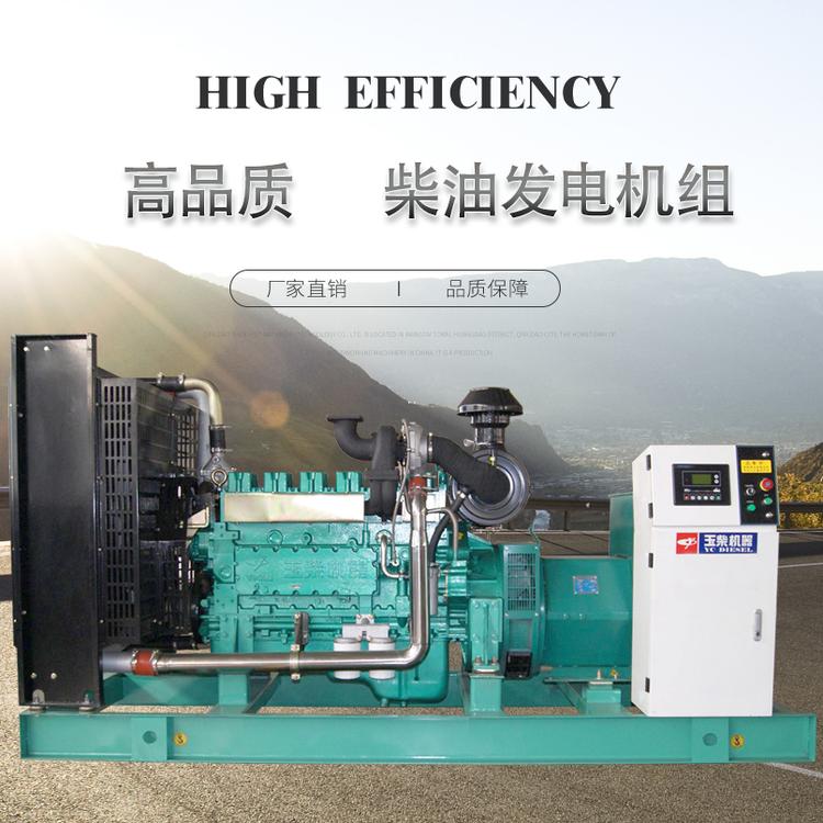 玉柴200KW发电机组