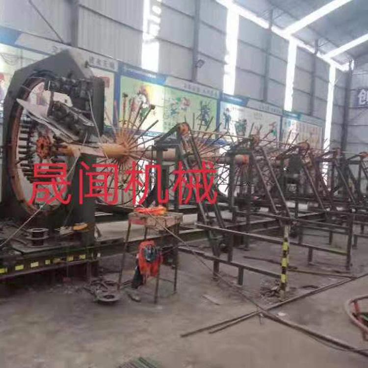全自动钢筋绕筋机 全自动地笼机 全自动盘筋生产线厂家可定制