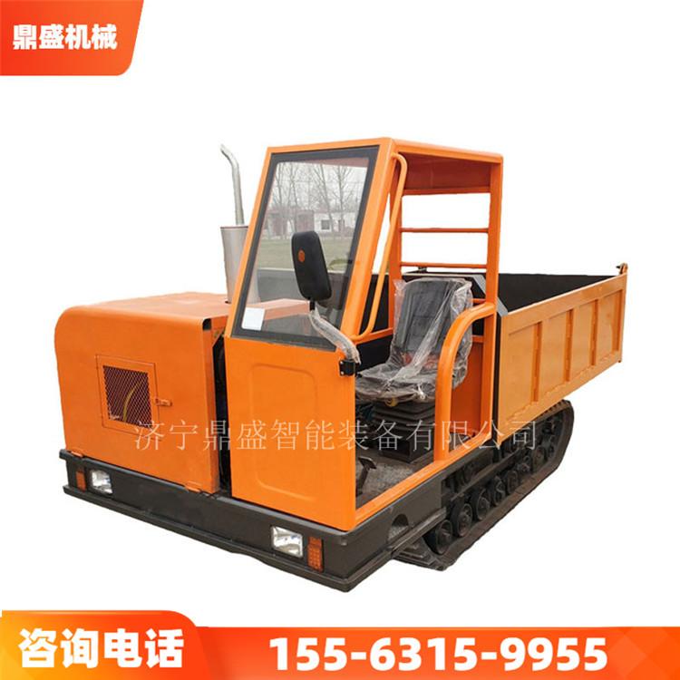 可拉木材大马力履带运输车 履带底盘矿用运输车 久胜机械