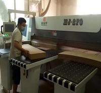 全自动木盒包装开料锯 工艺礼品盒裁板锯 密度板自动裁切锯高效率锯切安全省人工