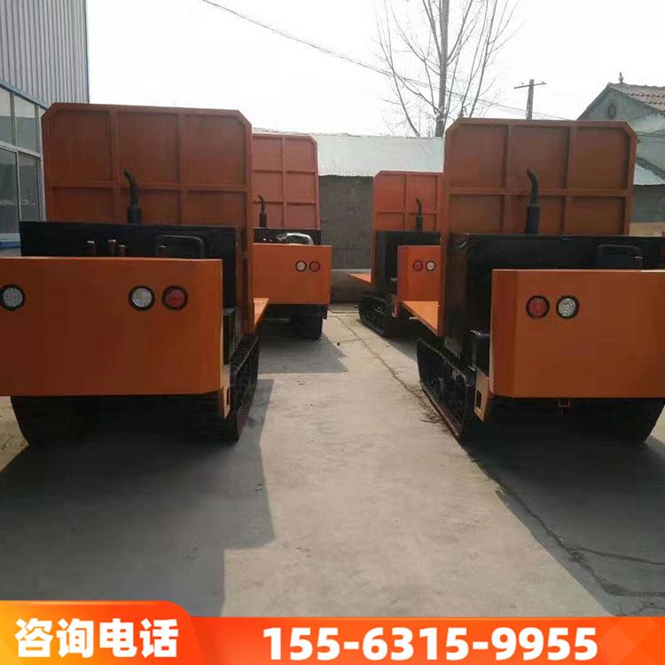 防爆柴油机履带运输车 自卸式履带底盘运输车 履带翻斗车 久胜机械