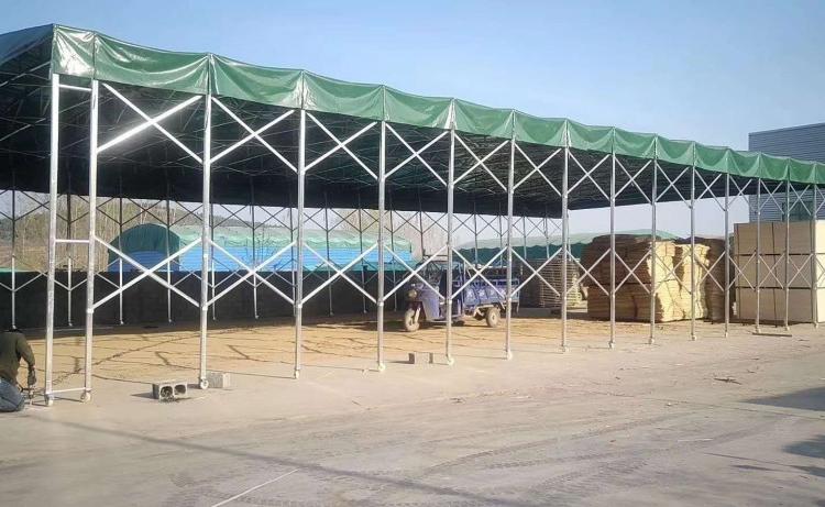 定制大型活动推拉遮阳棚 工厂户外移动仓库推拉篷 欢迎致电咨询