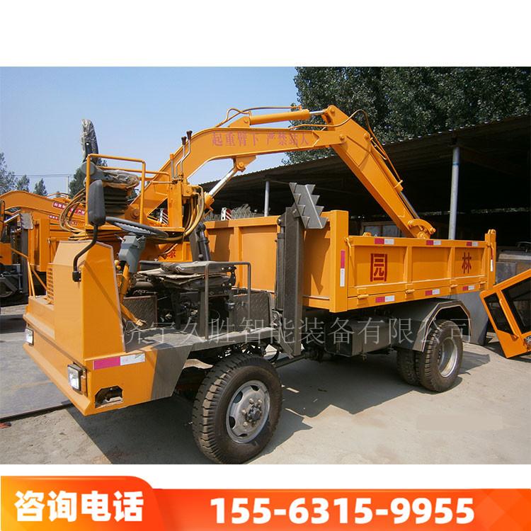 下葬车轮式挖车随车挖 农用小型随车挖 自卸式随车挖 久胜机械