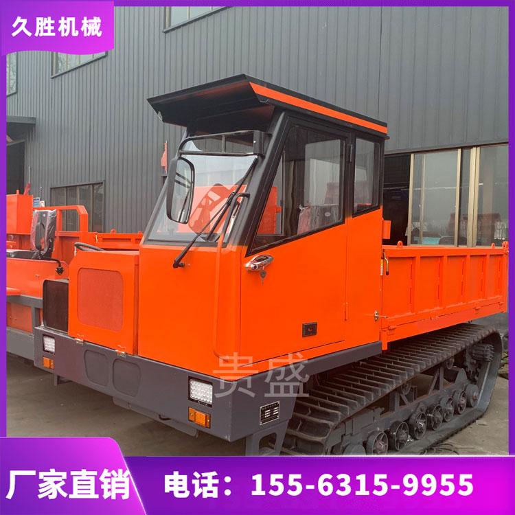 履带翻斗车 四驱爬山王履带运输车 矿用拉矿渣履带运输车 久胜机械