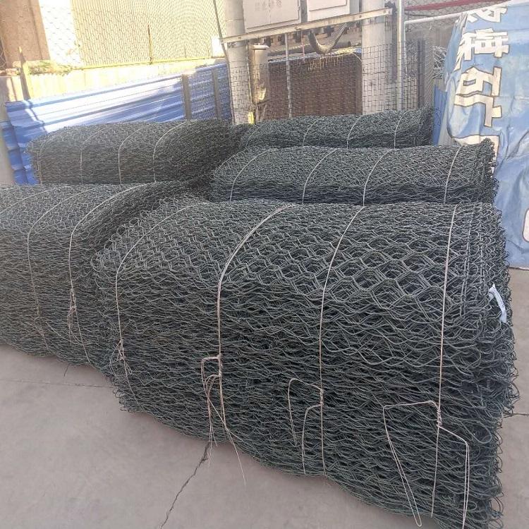 加工定制石笼网边坡防护格宾加筋石笼网宾格石笼网