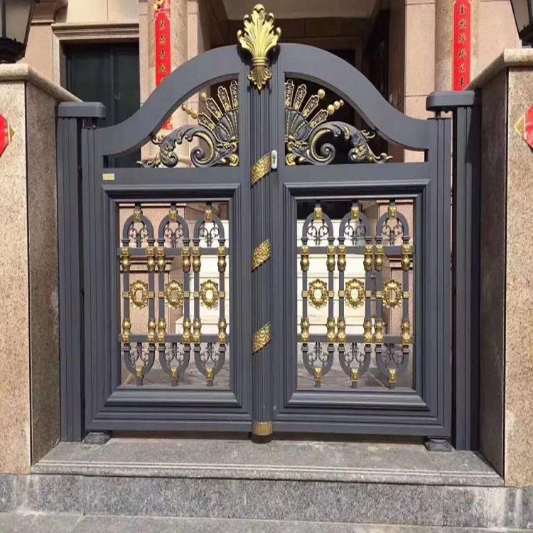 山东铝艺小门    铝合金大门厂家  量大价优