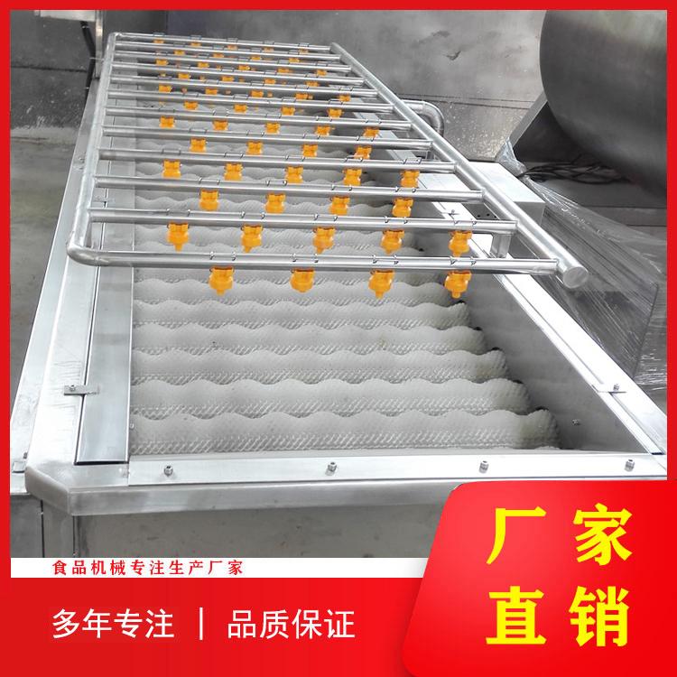 毛刷去皮机自动出料厂家直销 根茎类蔬菜清洗机 软硬毛刷毛辊清洗机