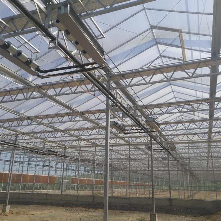 pc阳光板温室大棚建设 专业专注  博盛温室