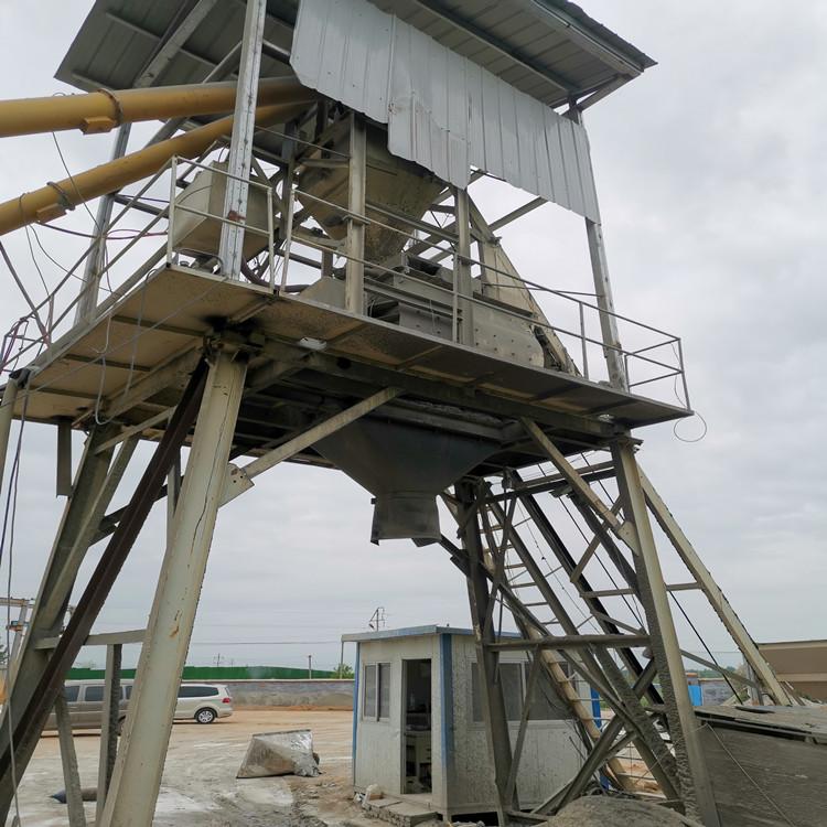 潍坊二手HZS50站搅拌站  二手搅拌站  搅拌站报价 支持发货