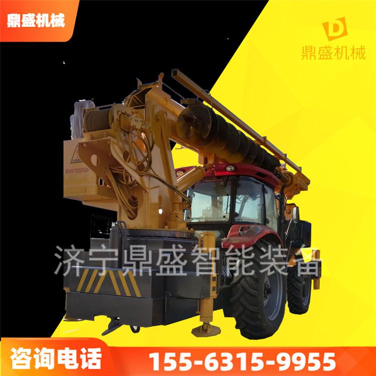 四驱厂家改装拖拉机吊车 越野自卸式拖拉机吊车 久胜机械