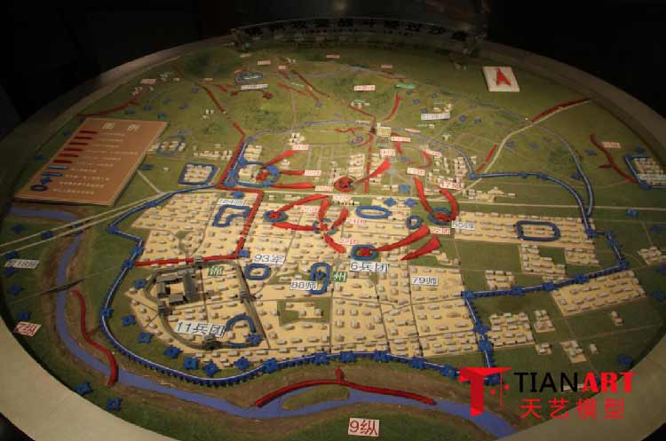 沈阳大型沙盘模型 部队沙盘 地形规划沙盘