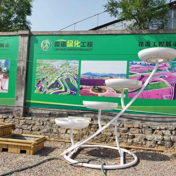 户外组合花器,室外艺术花架,园林景观花架,大型铁艺花架古典