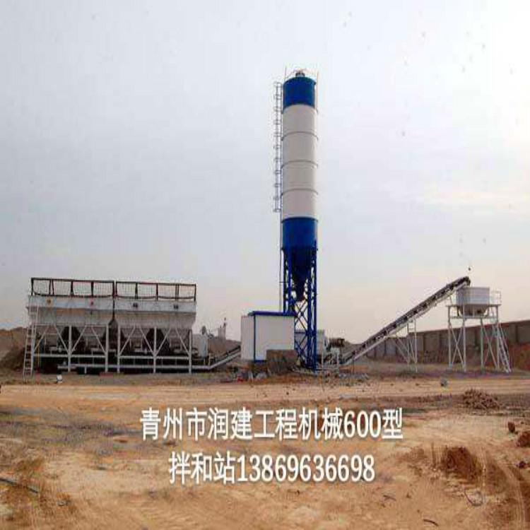 稳定土拌合站生产厂家 青州润建机械 600型稳定土拌合站