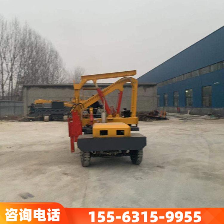 建筑基础打桩机 建筑小型打桩机 公路护栏打桩机 久胜机械