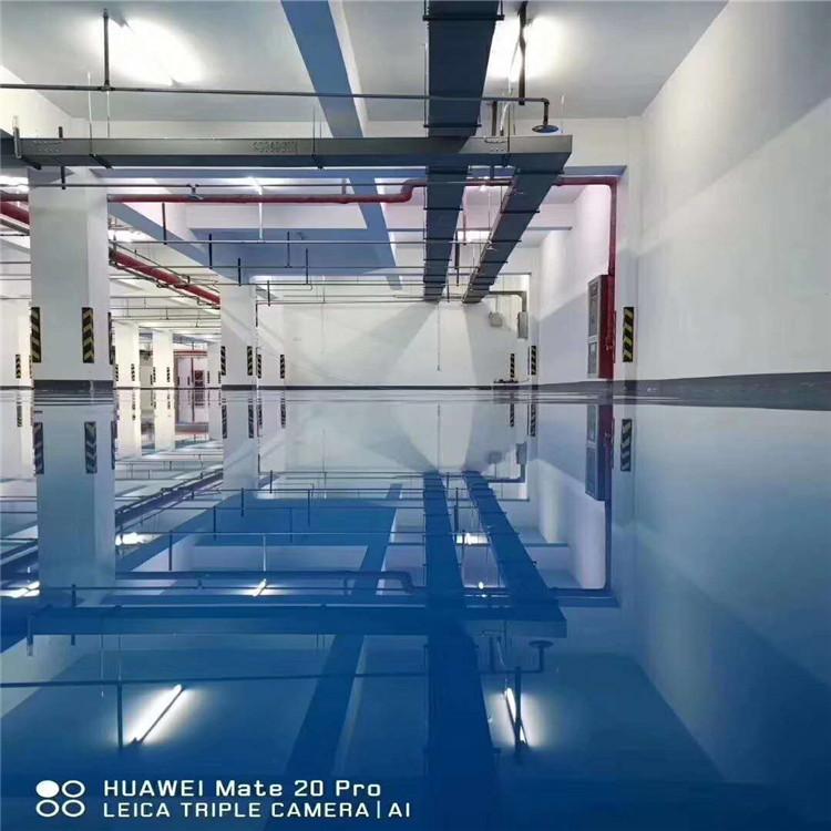 西安市车库防尘环氧地坪价格 陕西乐彩车库环氧地坪 包工包料免费勘察