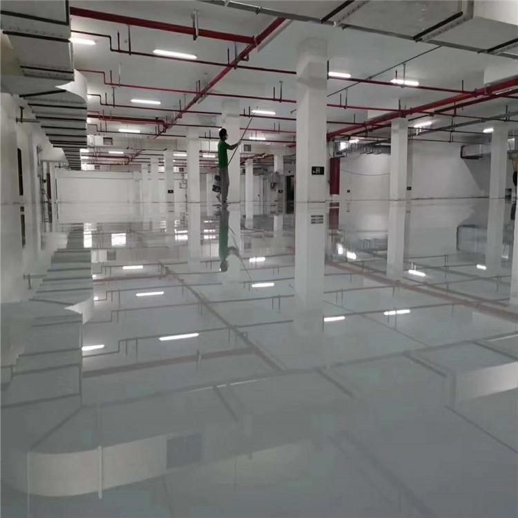 陕西地下环氧地坪施工 陕西乐彩车库环氧地坪 上门施工便捷服务