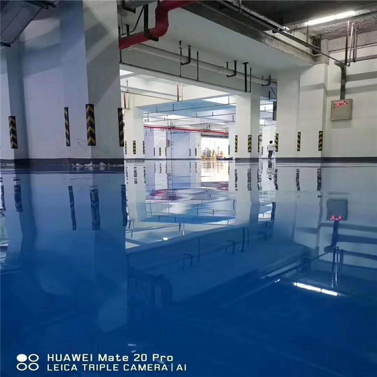 榆林市耐磨环氧地坪施工 陕西乐彩车库环氧地坪 打造可靠环氧地面