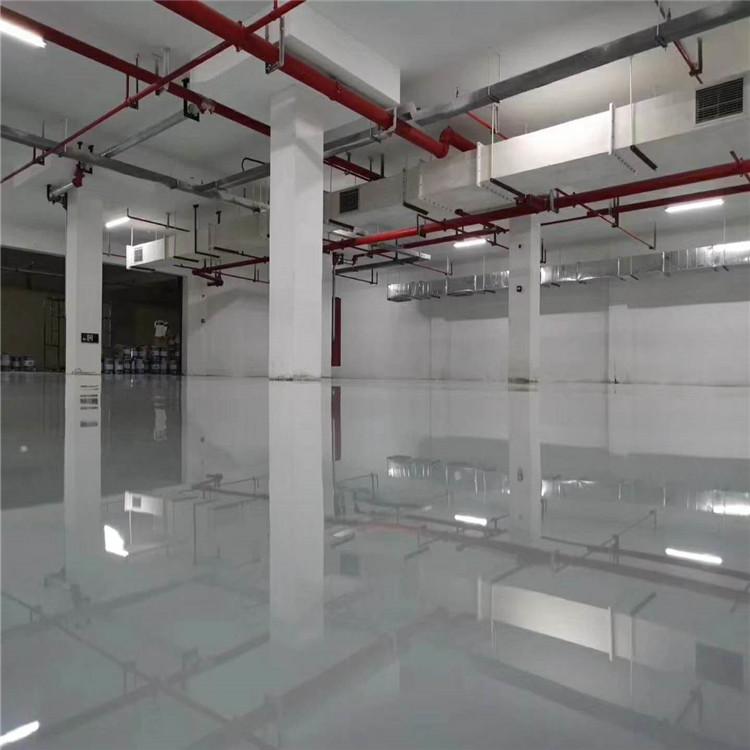 西安市车库薄涂环氧地坪优势 陕西乐彩车库环氧地坪 包工包料免费勘察