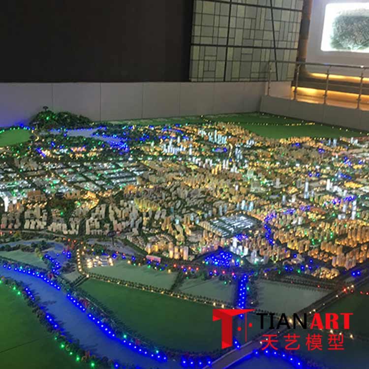 伊春景区地形地貌沙盘模型设计制作 客户至上