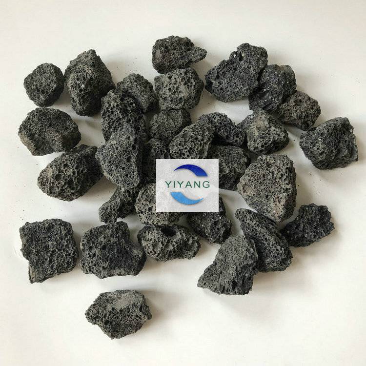 亿洋大量现货火山岩滤料 黑色10-20mm火山岩滤料 量大价低