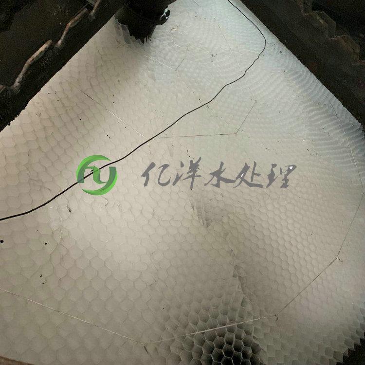 洗煤厂二沉池蜂窝斜管 澄清池蜂窝斜管安装 蜂窝斜管更换