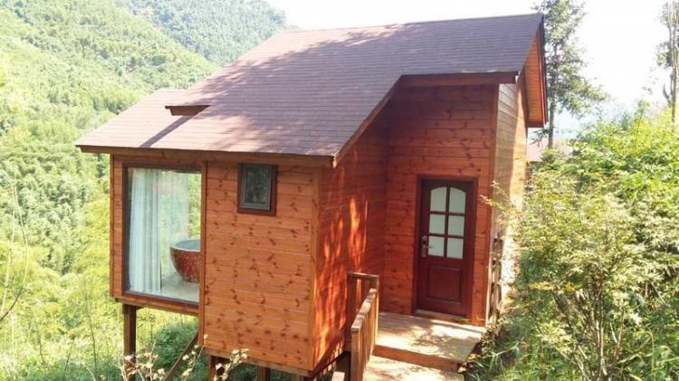 青州木屋厂家 公园木屋制作