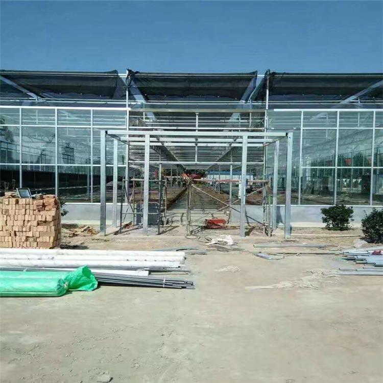 智能温室厂家青州鸿川 承建智能温室工程 出售温室大棚骨架