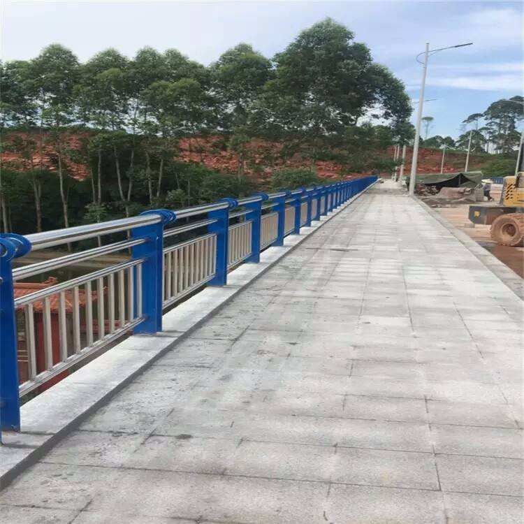 桥梁护栏不锈钢复合管桥梁护栏景观护栏河道护栏道路桥梁防撞栏杆
