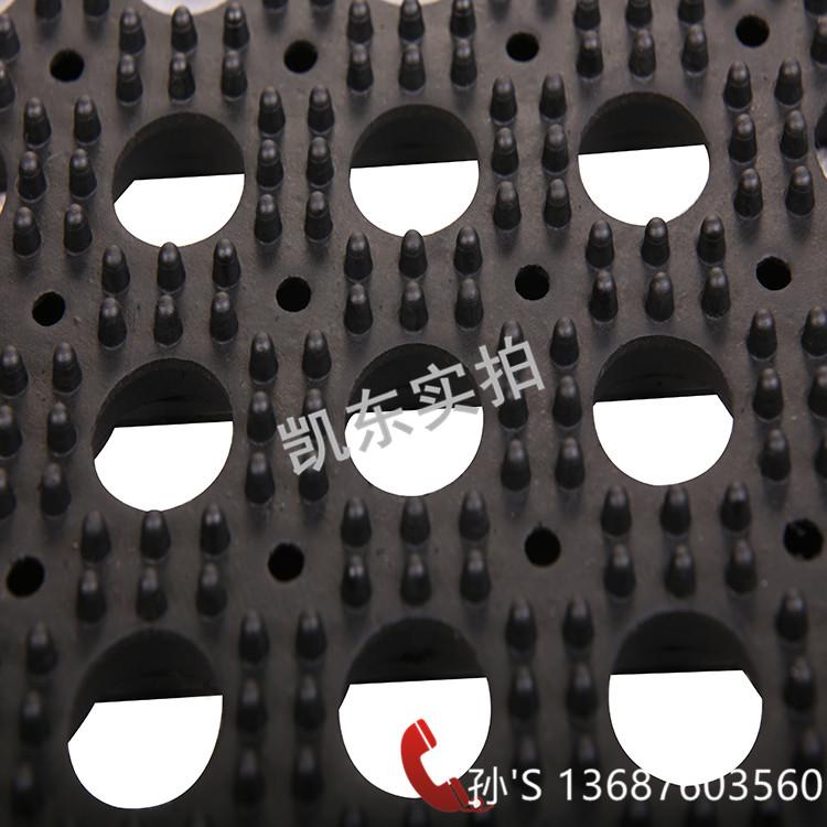 防滑采精垫_青岛凯东人工授精专用橡胶垫_采精台配套设施加厚款22mm