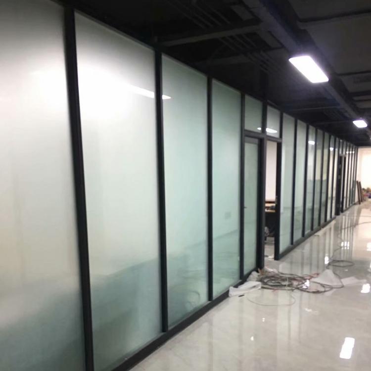 四川泸州办公室玻璃隔断厂家泸州酒店隔墙移动屏风卫生间隔断