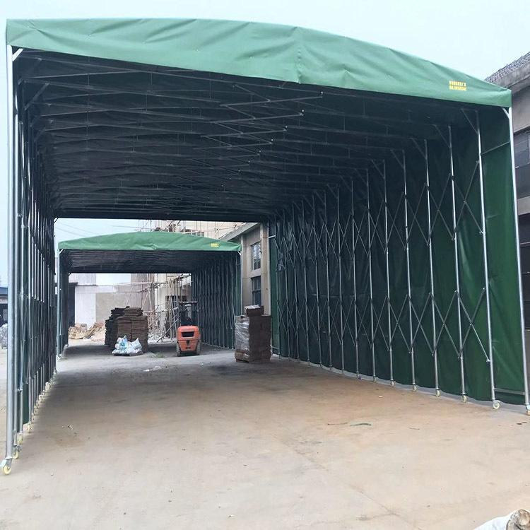移动推拉棚厂家展示供应车位推拉棚 移动推拉棚制作大排档帐篷