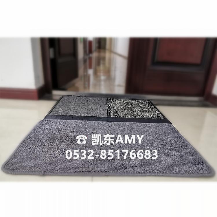 入口鞋底消毒垫_青岛供应_消毒脚垫_消毒门垫450*750*18mm