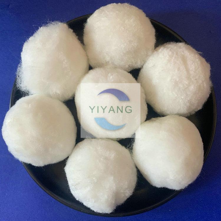 上海含油污水纤维球滤料吸附净化 纤维球填料价格