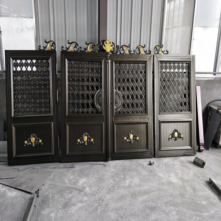湖北铝合金庭院门   铝艺庭院门直销 价格优惠