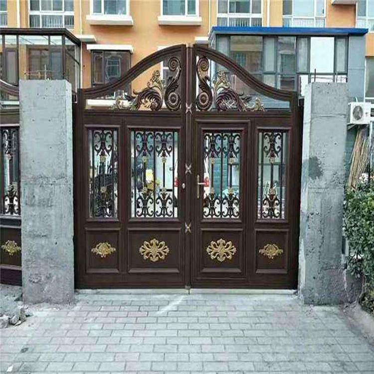 河北铝合金大门   铝合金小门出售 质量值得信赖