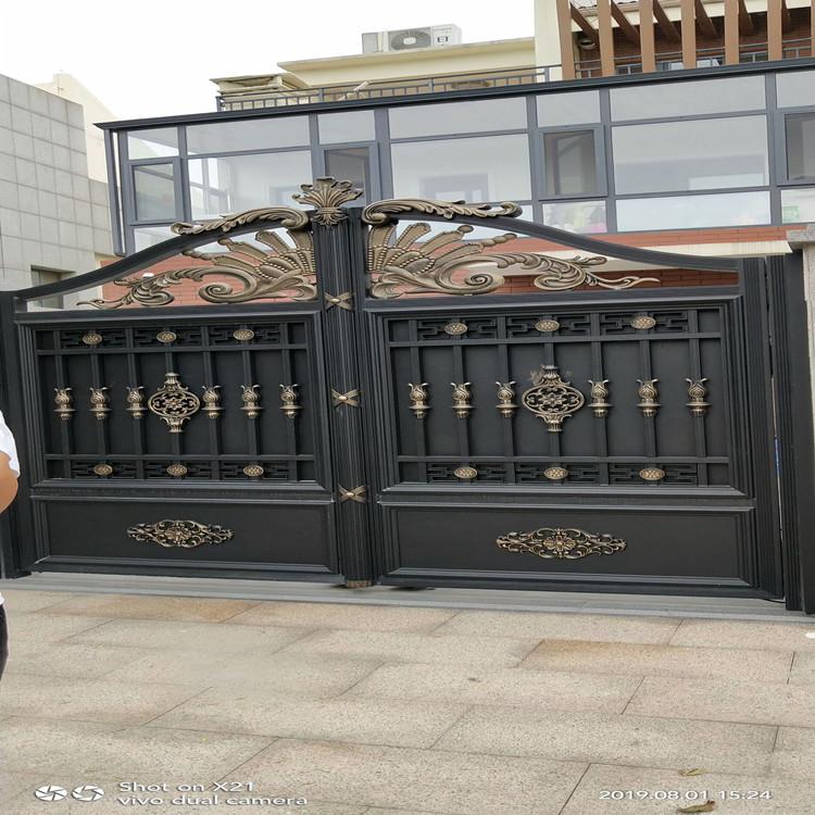 河北铝艺别墅门   乡村铝艺门价格 诚信商家