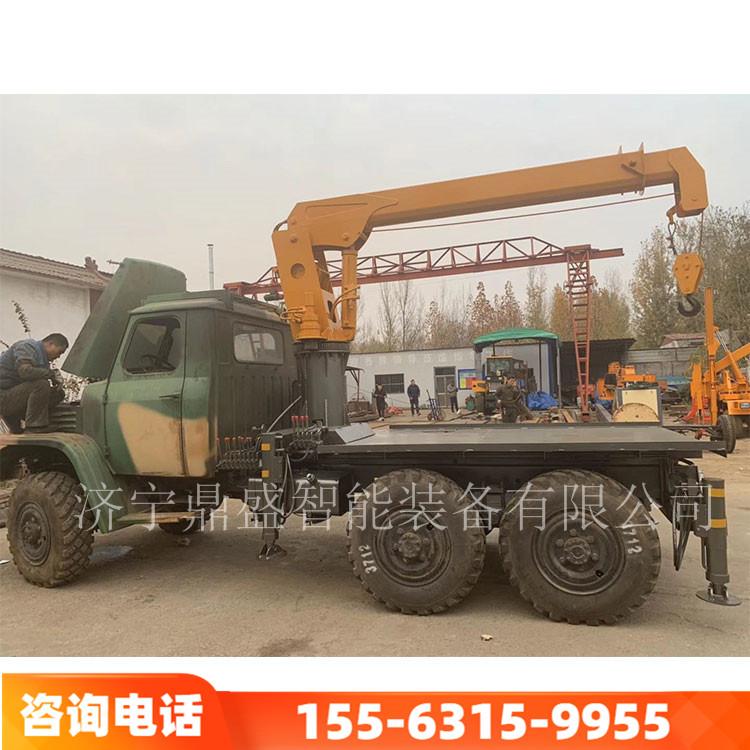 厂家定做城市建设随车吊 四驱自制底盘吊车 农用小型自制随车吊 久胜机械