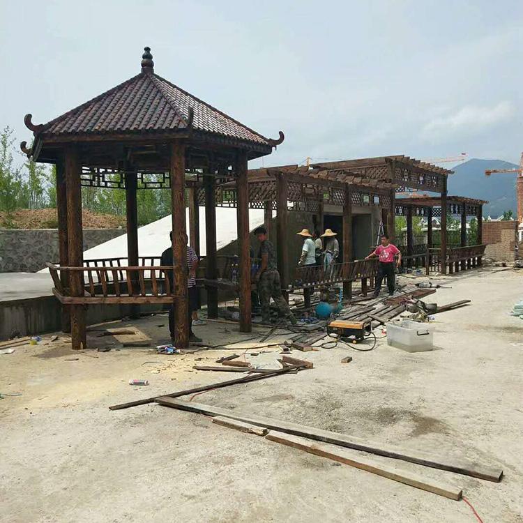防腐木凉亭 河南防腐木凉亭 现货供应 厂家直销