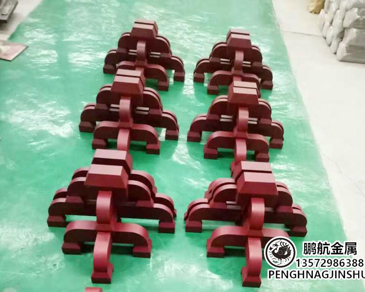 不锈钢斗拱_冷板斗拱_斗拱厂家哪里有_仿古金属瓦定制_古建铝瓦厂家