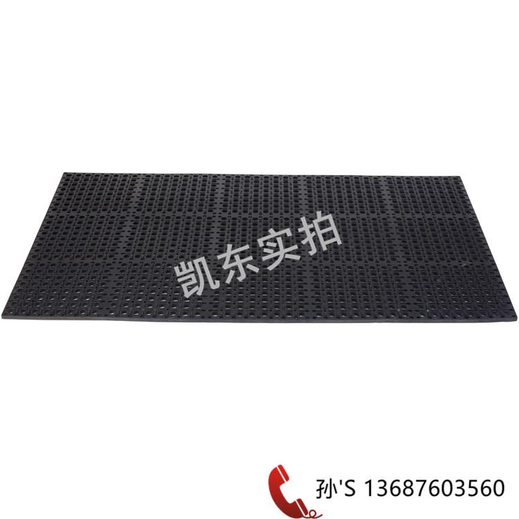 猪用防滑垫 青岛凯东公猪采精防滑垫 橡胶防滑垫20mm