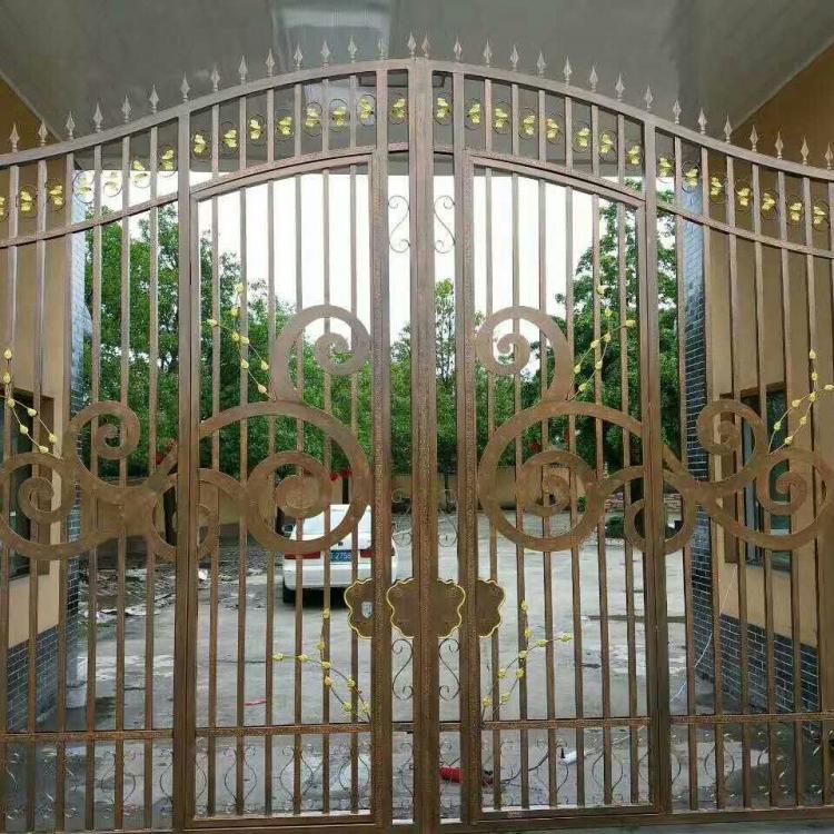 成都铝艺大门 农村别墅大门 别墅庭院大门 别墅庭院大门厂家