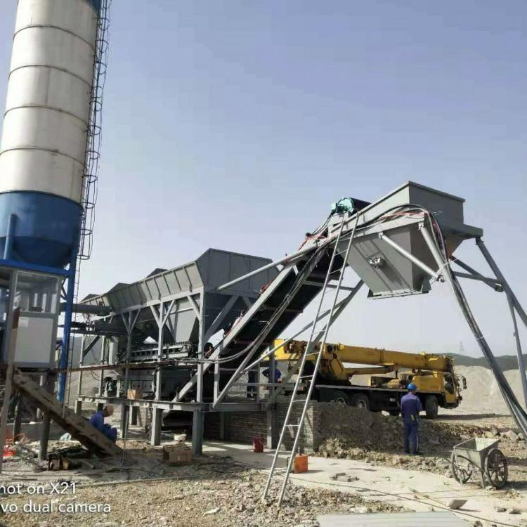 移动式水稳拌合站 产量大 质量好 山东润建机械