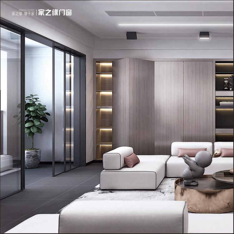 北京推拉门定制 滑动门 玻璃门定制 别墅门窗安装 家之缘门窗