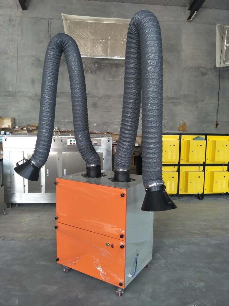 直销 焊接烟尘处理设备  焊接  移动式单双臂焊烟净化器价格1.1kw 2.2kw 3kw