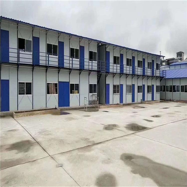 活动板房 工地临时房 防火雅致房 K式彩钢板活动房