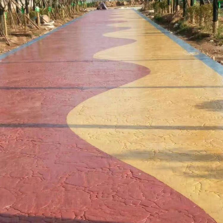 混凝土压模地坪当地厂家-混凝土压模地坪一次成型
