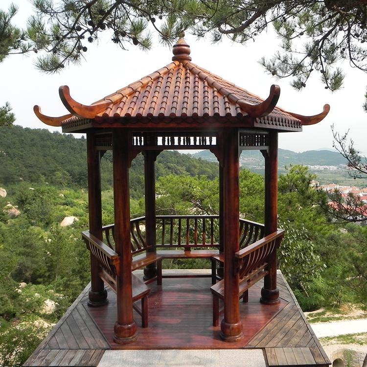 成都防腐木凉亭