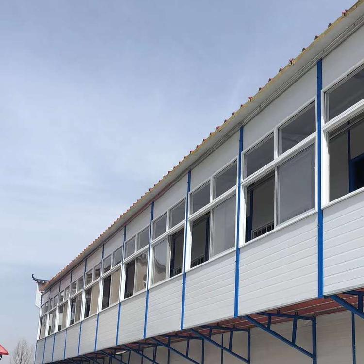 厂家供应彩钢板房 夹心板活动房 建筑工地临建房 雅致房