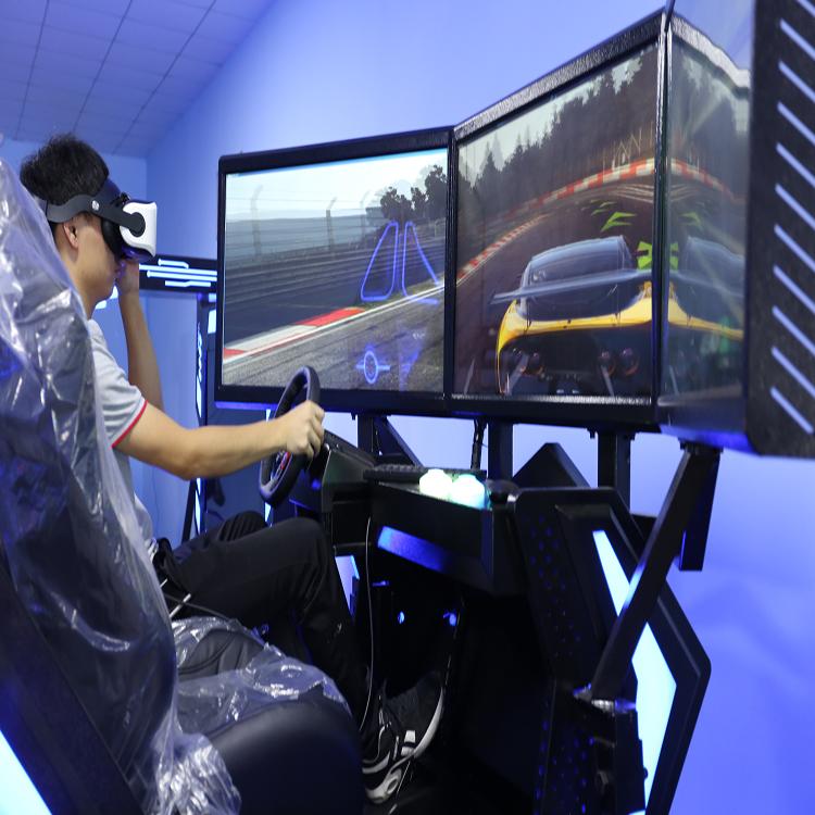 三屏赛车 VR厂家VR体验店 VR赛车动感体验VR毒驾VR禁毒VR酒驾