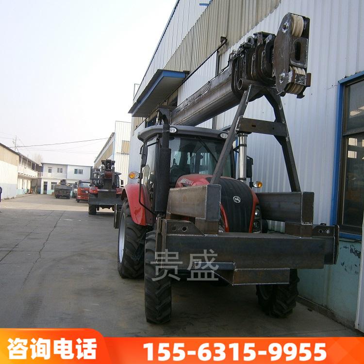 四驱拖拉机吊车 自卸式拖拉机起重机 小型拖拉机吊车 久胜机械